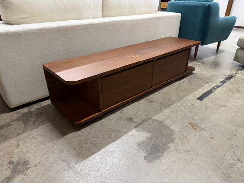Judith 63" Low Media Unit - Walnut
