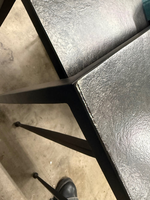 Four Hands Dalston Nesting End Tables - Raw Black