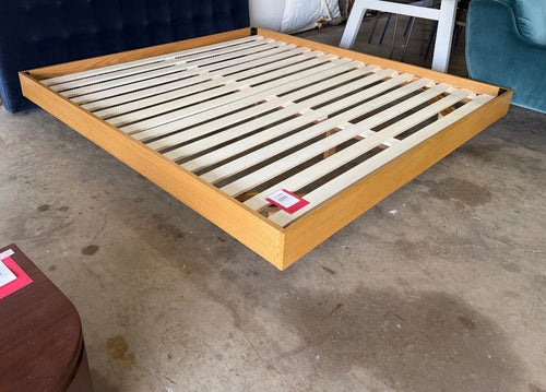 Basi King Bed Frame - Oak