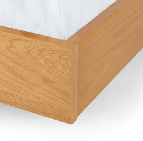Basi King Bed Frame - Oak