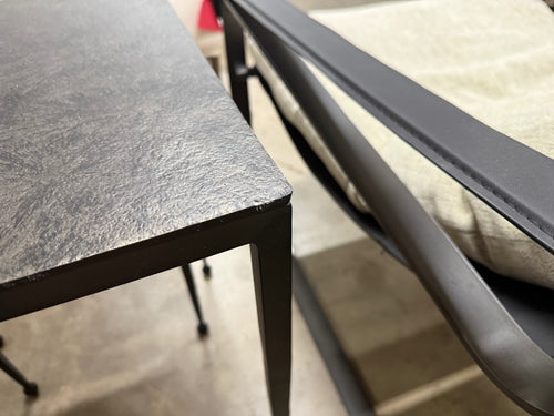 Four Hands Dalston Nesting End Tables - Raw Black
