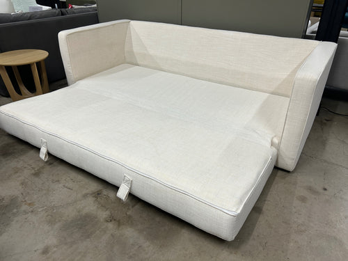 Sven 88" Tufted Sofa Bed - Biscuit Cream