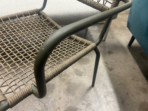Set of 4 Manna Outdoor Dining Chairs - Grove Green