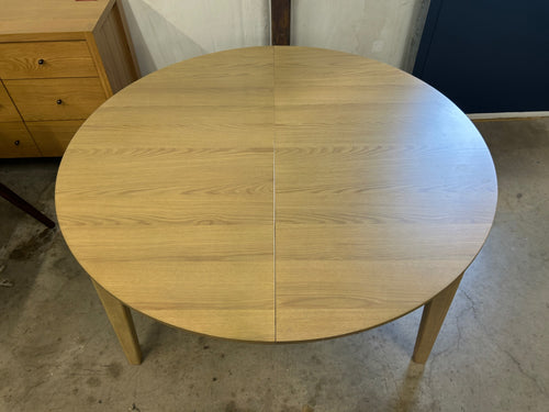 CLEARANCE Plumas 55" - 74.75" Extendable Dining Table - White Oak