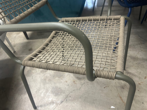 Set of 4 Manna Outdoor Dining Chairs - Grove Green