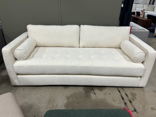 Sven 88" Tufted Sofa Bed - Biscuit Cream