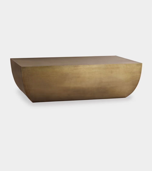 Arteriors Home Caroline Cocktail Table - Antique Brass