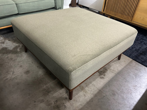 Rhett 38.5" Ottoman - Felted Green