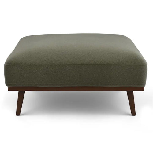 Rhett 38.5" Ottoman - Felted Green