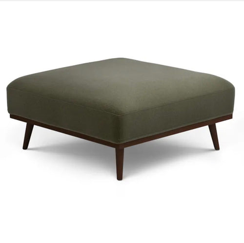 Rhett 38.5" Ottoman - Felted Green
