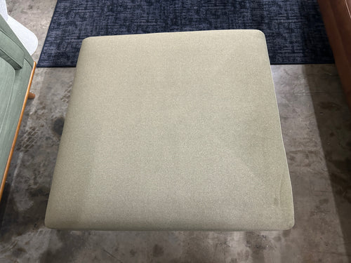 Rhett 38.5" Ottoman - Felted Green