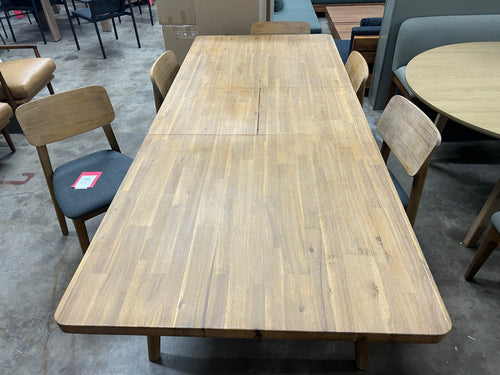Castlery Seb Extendable Dining Table and (6) Chairs