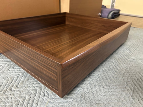 Lenia Underbed Storage Drawer Set - Walnut