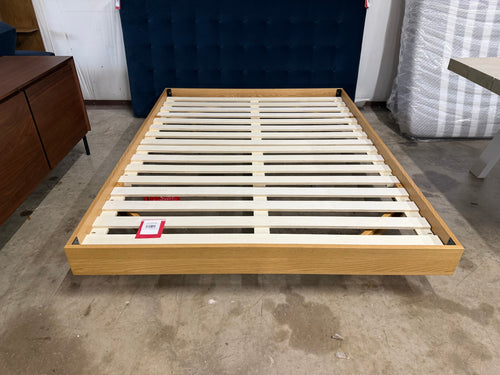 Basi Queen Bed Frame - White Oak