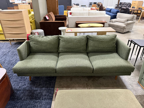 Burrard 83.5" Sofa - Forest Green