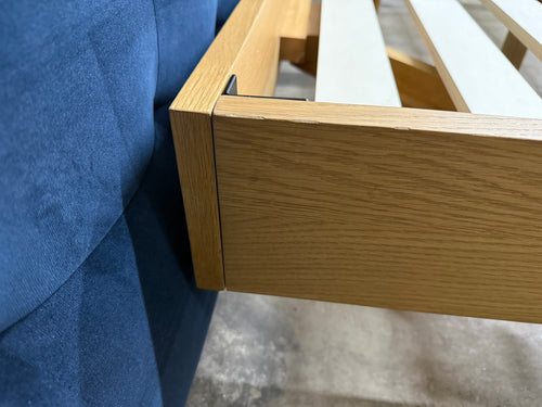 Basi Queen Bed Frame - White Oak