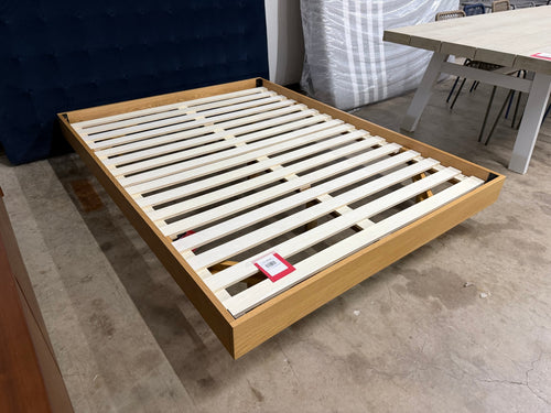 Basi Queen Bed Frame - White Oak
