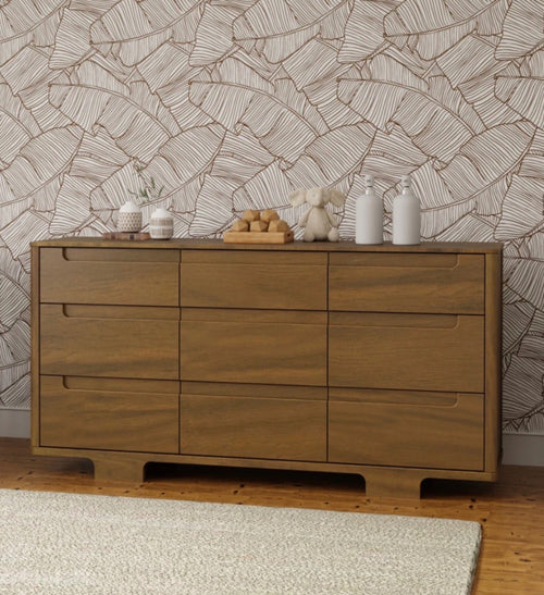 Babyletto Yuzu 9-Drawer Dresser- Walnut