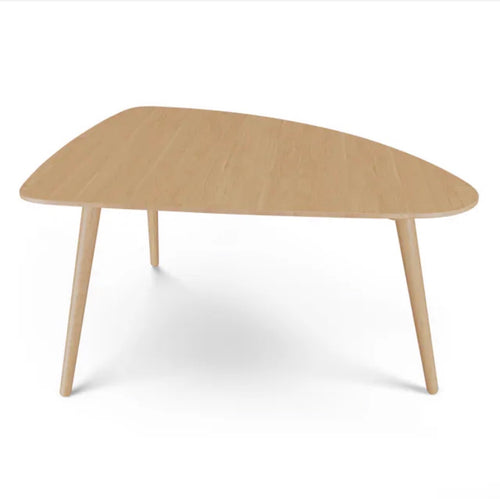 Amoeba 35" Coffee Table - White Oak