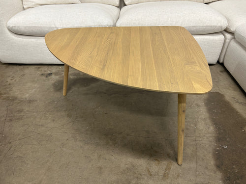 Amoeba 35" Coffee Table - White Oak