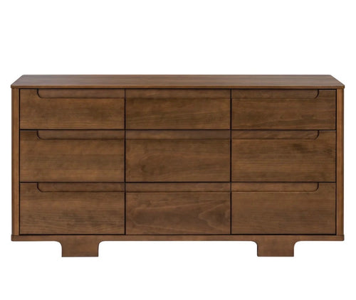 Babyletto Yuzu 9-Drawer Dresser- Walnut