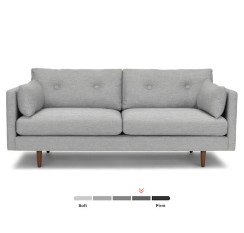 Anton 74" Loveseat - Winter Gray