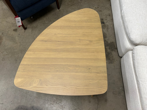 Amoeba 35" Coffee Table - White Oak