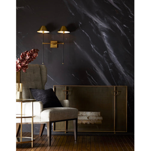 Arteriors Home Brooklyn Screen - Antique Brass