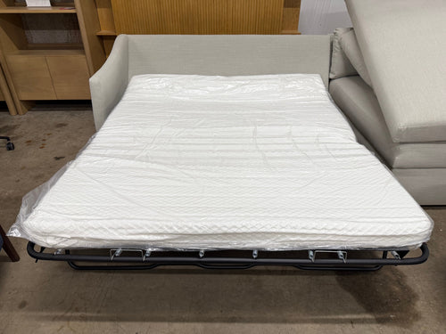 Landry 109" Right Storage Sleeper Sectional - Napa Dove