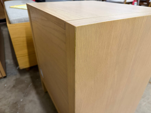 Leif 2-Drawer Nightstand - White Oak