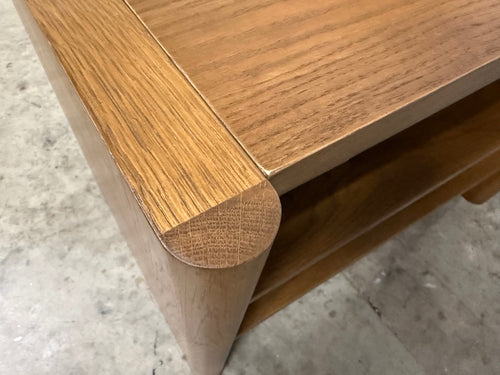 Torme L-Shape Desk Set - Smoked Oak
