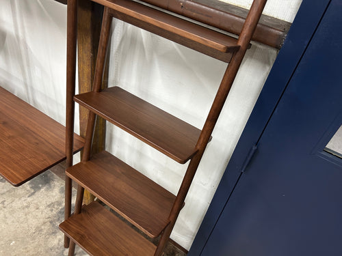 Heidi 21" Modular Shelving Unit, Narrow - Walnut