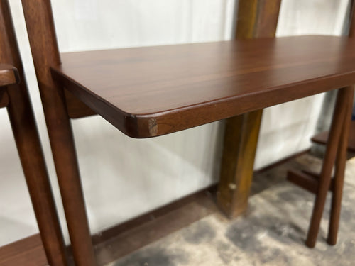 Heidi 33.5" Modular Wall Desk - Walnut