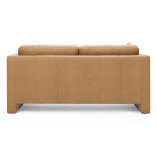 Roxwell 71.5" Leather Loveseat - Charme Tan