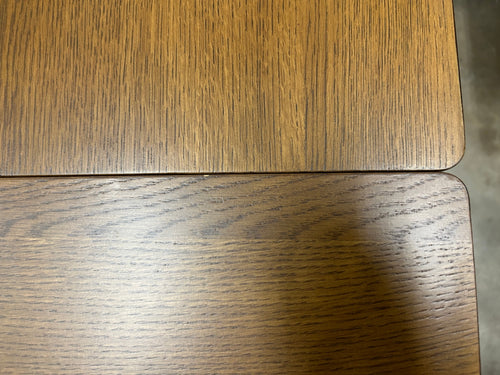 Holme 27" - 48" Drop Leaf Dining Table - Smoked Oak