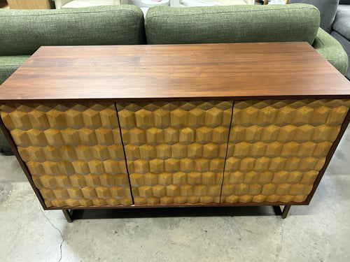CLEARANCE Geome 51" Sideboard - Walnut and Oak