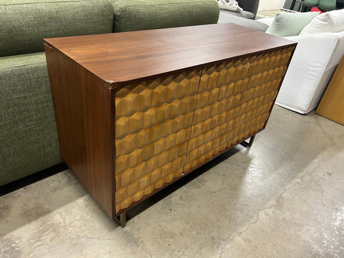 CLEARANCE Geome 51" Sideboard - Walnut and Oak