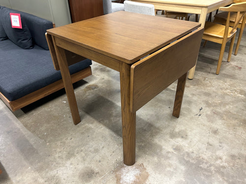 Holme 27" - 48" Drop Leaf Dining Table - Smoked Oak