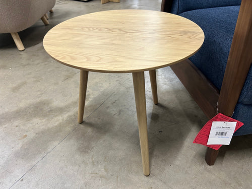 Amoeba Side Table - White Oak
