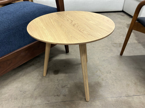 Amoeba Side Table - White Oak