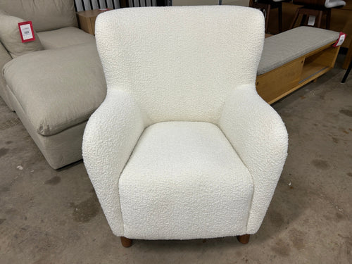 Archie 31.5" Lounge Chair - Bijou Cream Bouclé