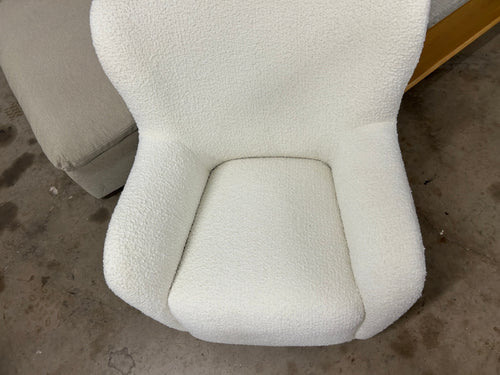 Archie 31.5" Lounge Chair - Bijou Cream Bouclé