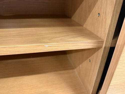 Ayra 70" Media Unit - Natural Oak
