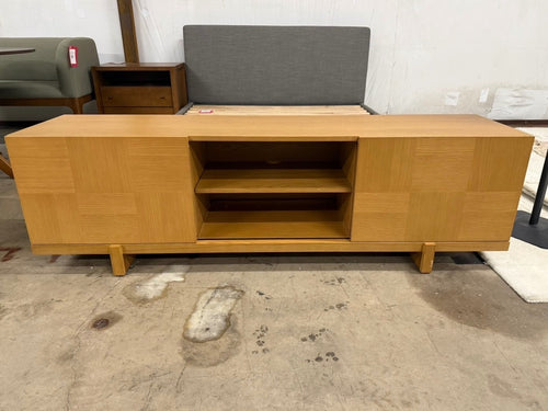 Ayra 70" Media Unit - Natural Oak