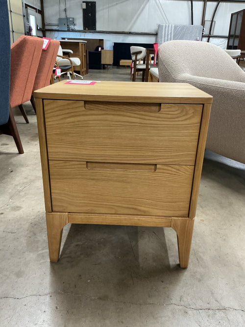 Rosin 2-Drawer Nightstand - Natural Oak