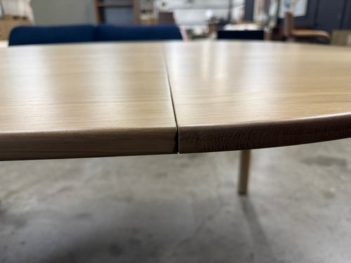 Heidi 48" - 67.75" Extendable Round Dining Table - White Oak
