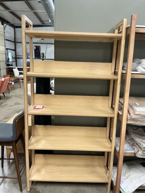 Lilya 39" Shelving Unit, Wide - White Oak