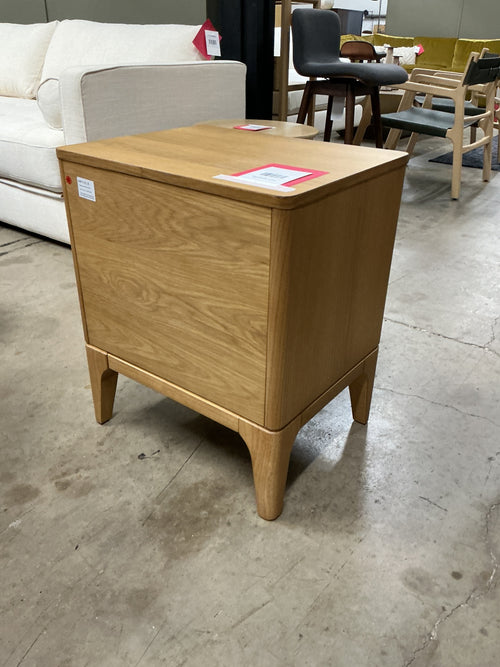 Rosin 2-Drawer Nightstand - Natural Oak