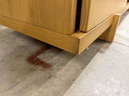 Ayra 70" Media Unit - Natural Oak