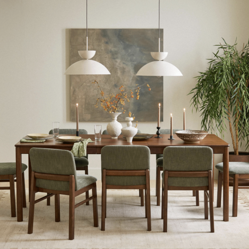 Heidi 62" - 82.75" Extendable Dining Table - Walnut